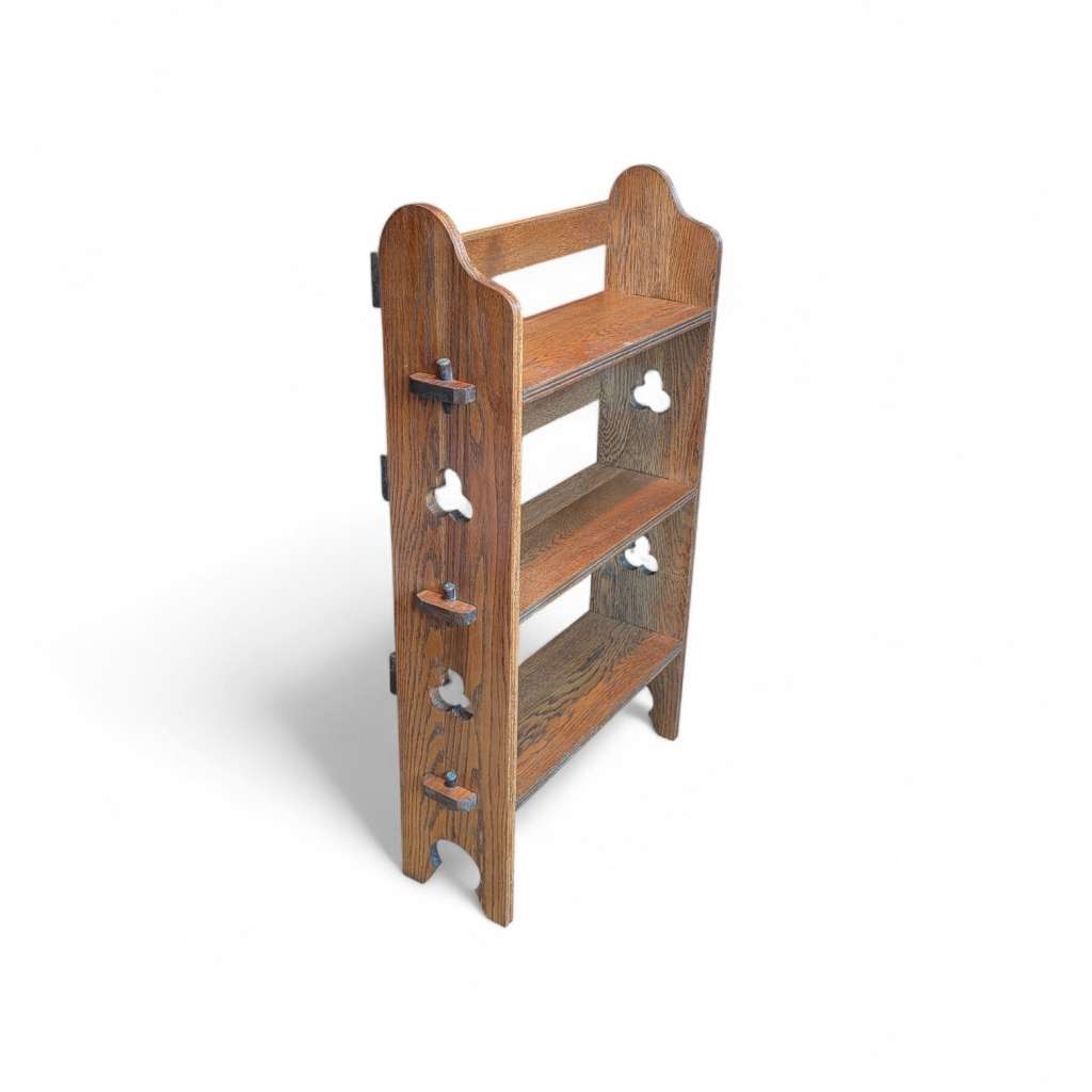 Liberty Sedley arts and crafts bookcase in oak