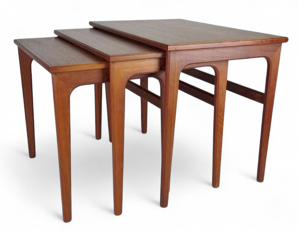 Mid Century Danish nest of tables in teak