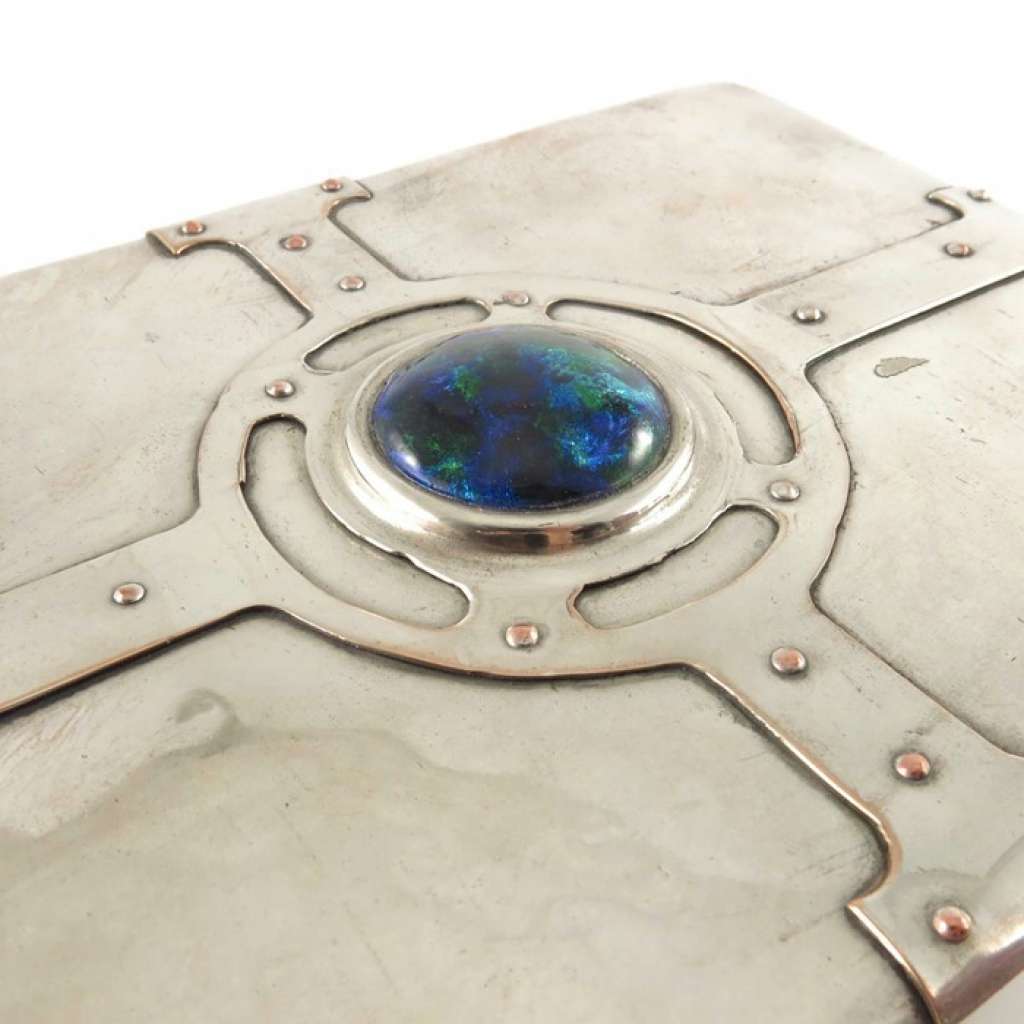 Arts and Crafts casket by A E Jones