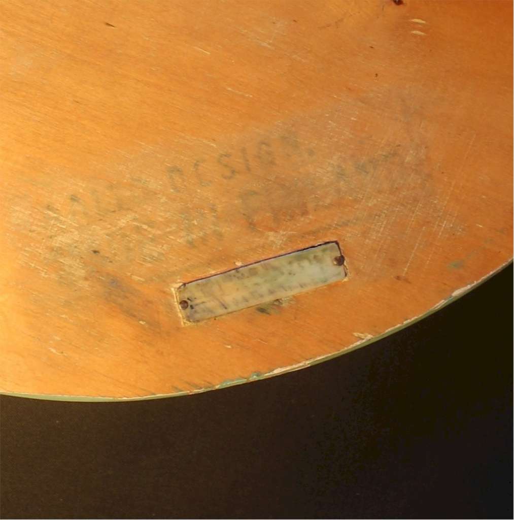 Alvar Aalto 3-legged Stool Model 60, Birch & Green