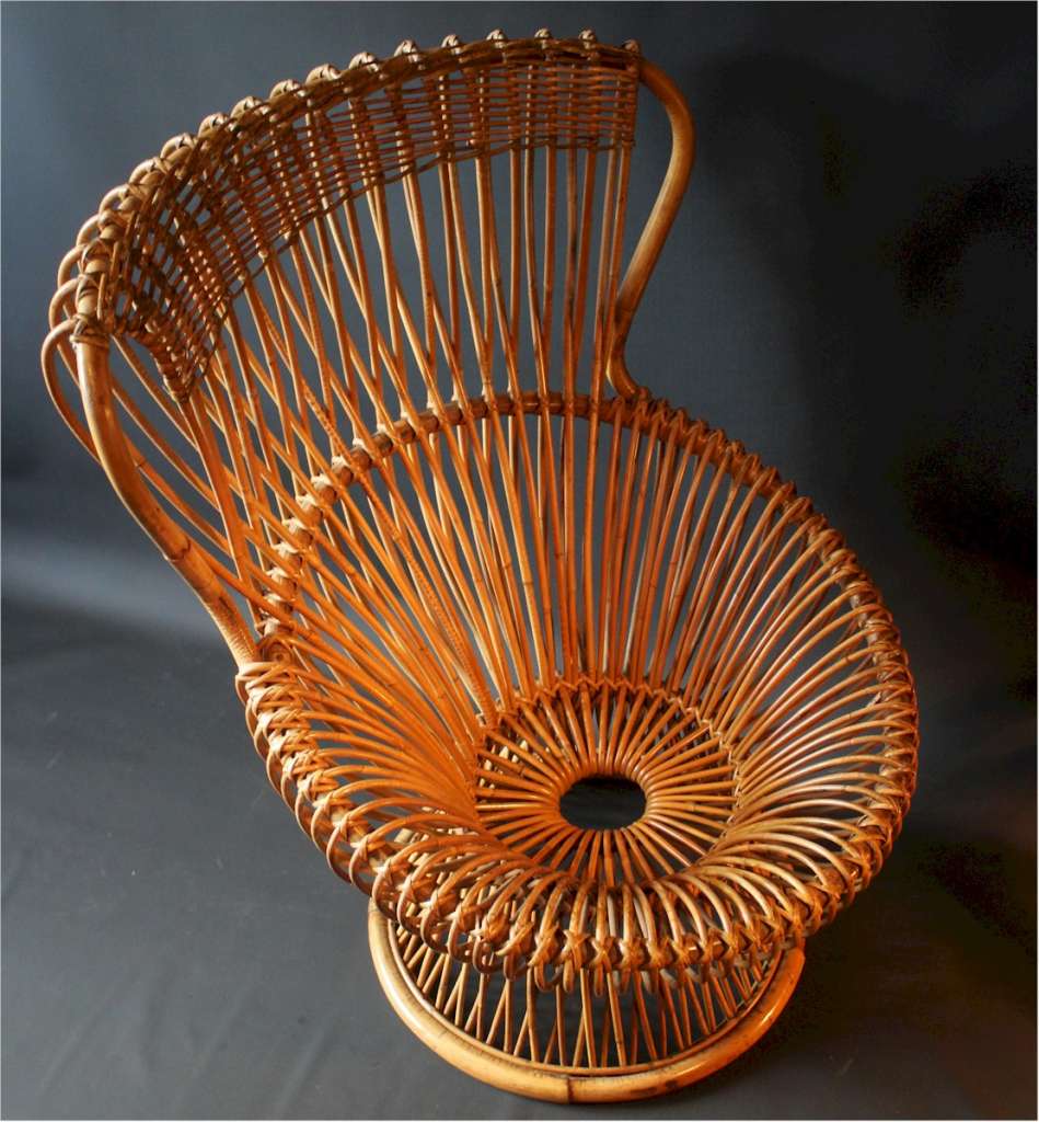Franco Albini Wicker Armchair