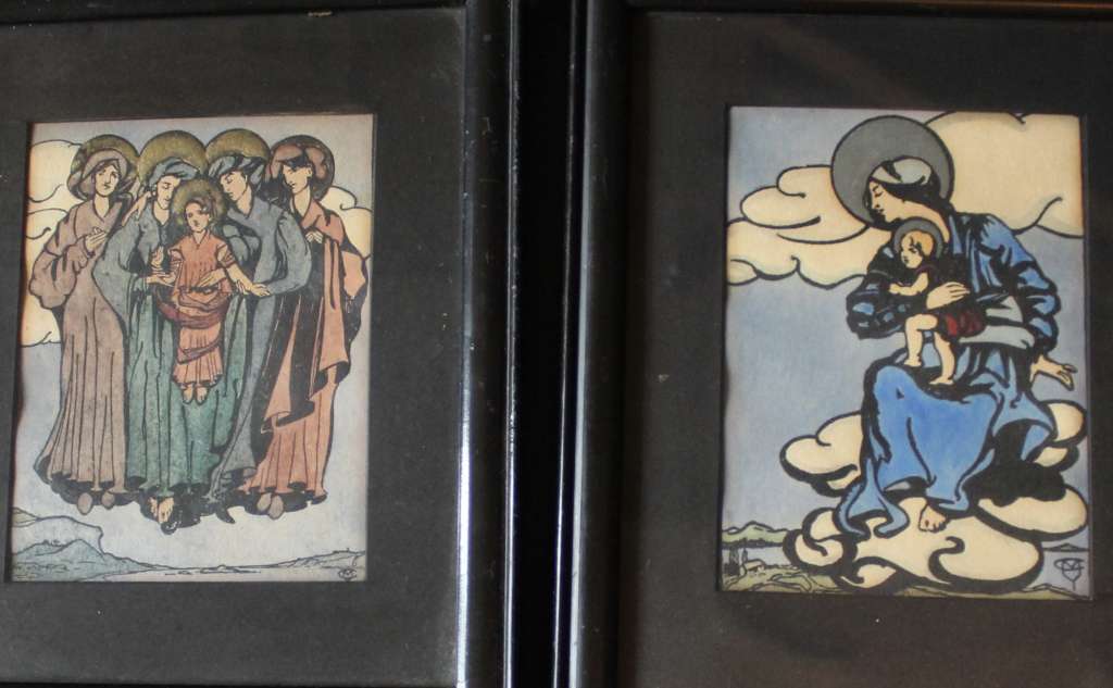 Arts and Crafts Cuala Press prints M.C Yeats