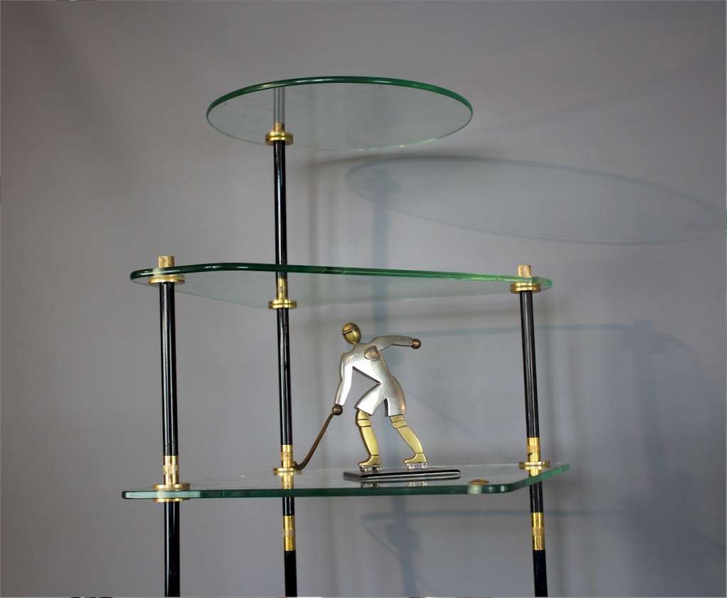 Fabulous French 1950's shelving unit