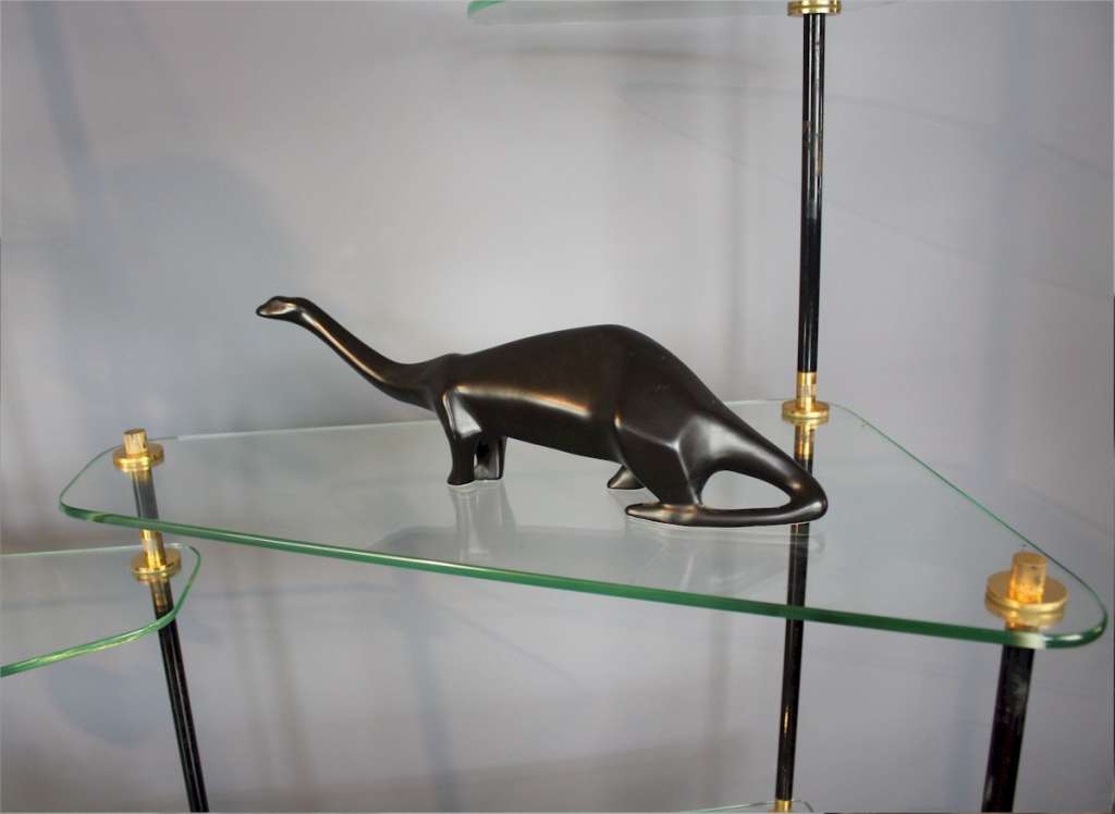 Fabulous French 1950's shelving unit