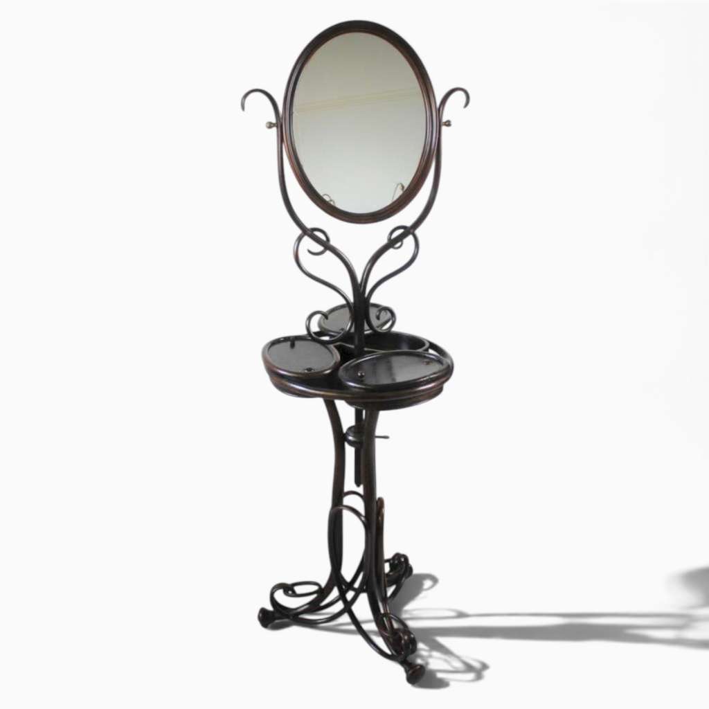 Thonet bentwood Vanity Toilet Mirror No 1.