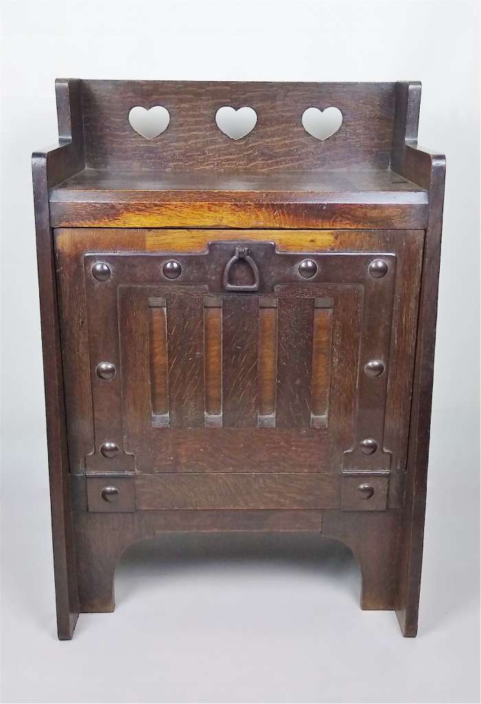 Liberty & co coal/log box iron strap hinges