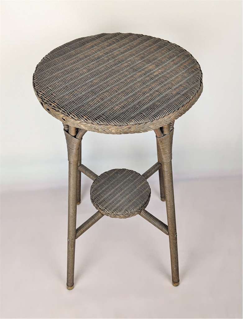 Lloyd Loom 1930's side table
