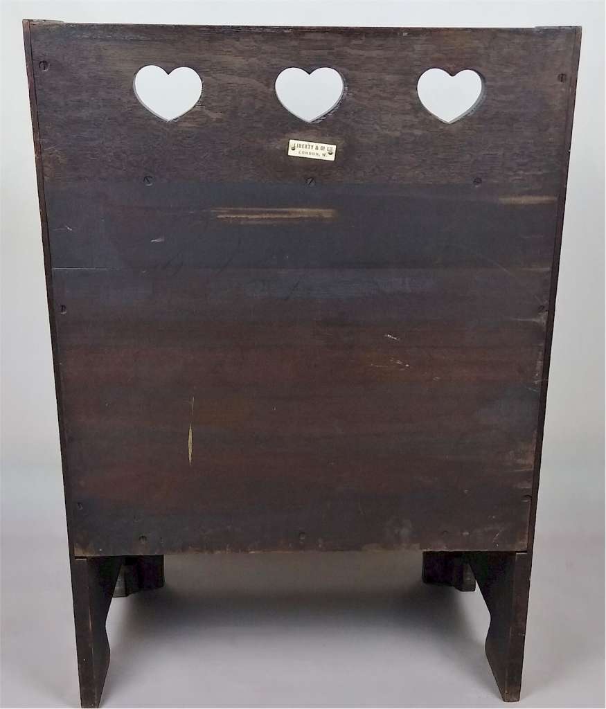 Liberty & co coal/log box iron strap hinges