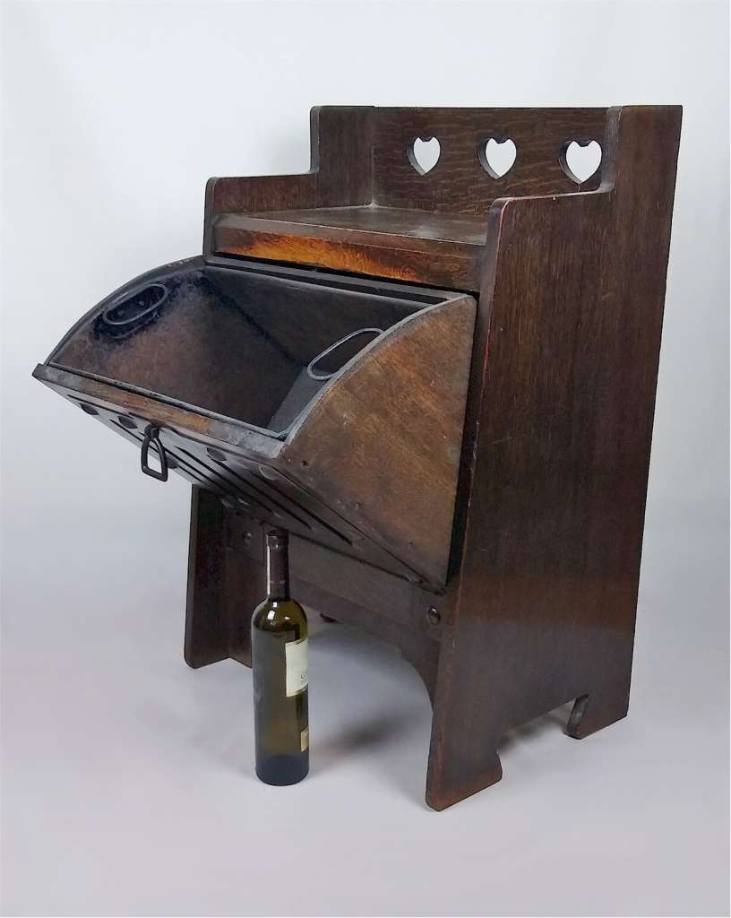 Liberty & co coal/log box iron strap hinges