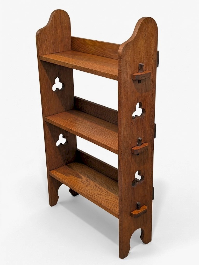 Liberty & Co bookcase in golden oak