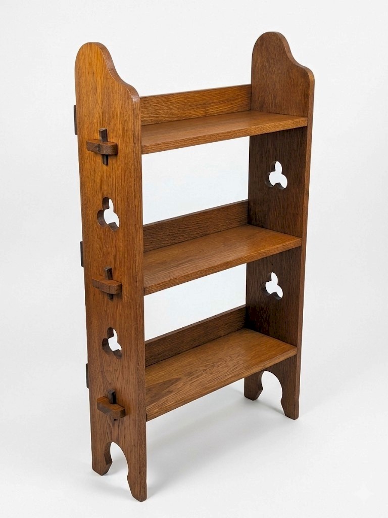 Liberty & Co bookcase in golden oak