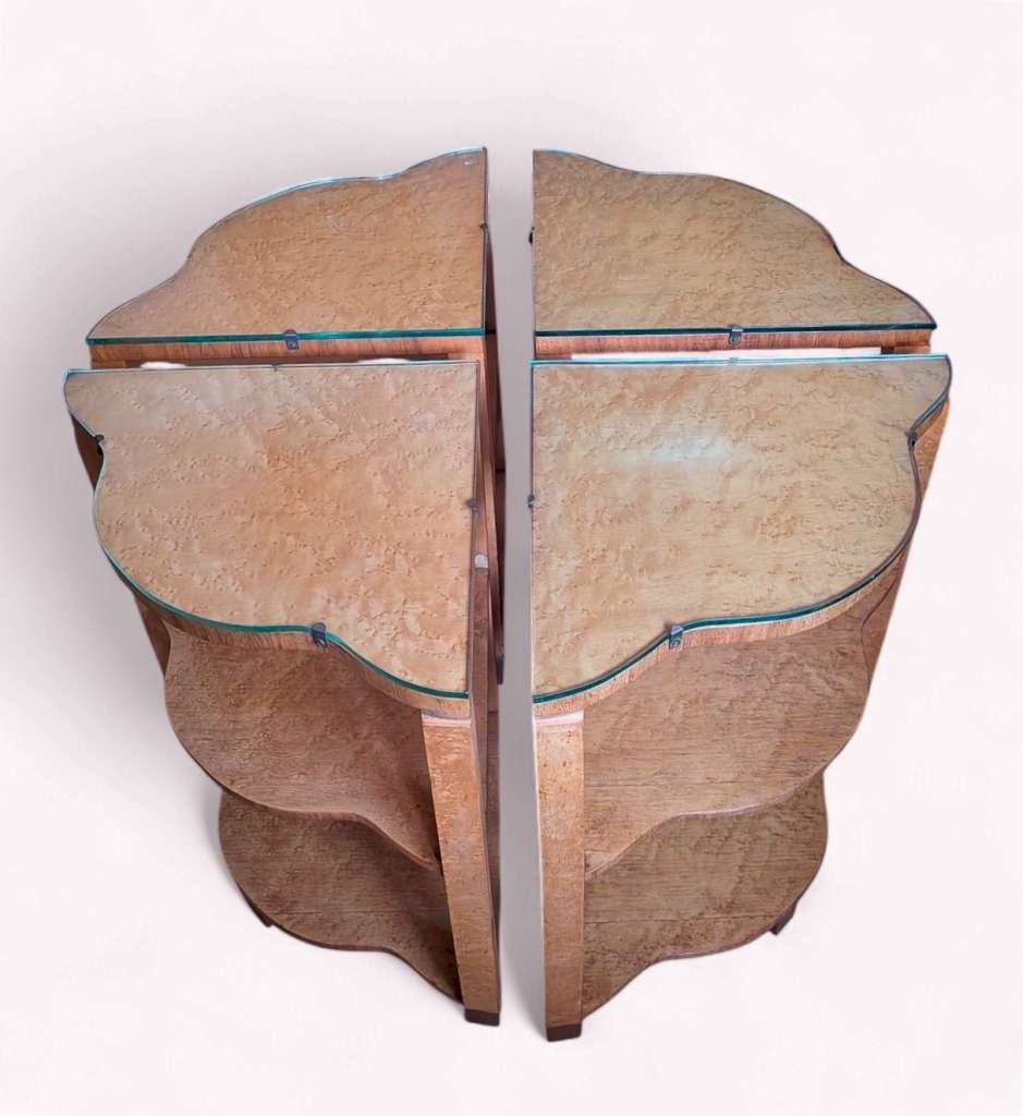 Art deco birds eye maple quintetto Epstein