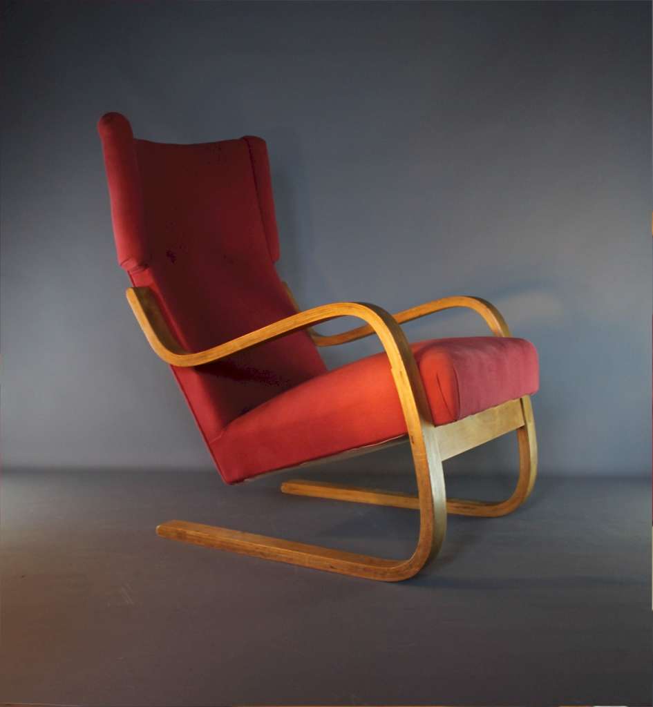 Alvar Aalto designed lounge chair, model 36/401 by Finmar