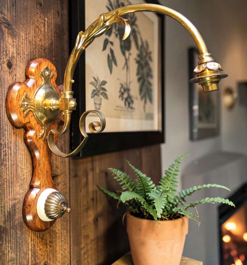 Gothic Revival wall lights