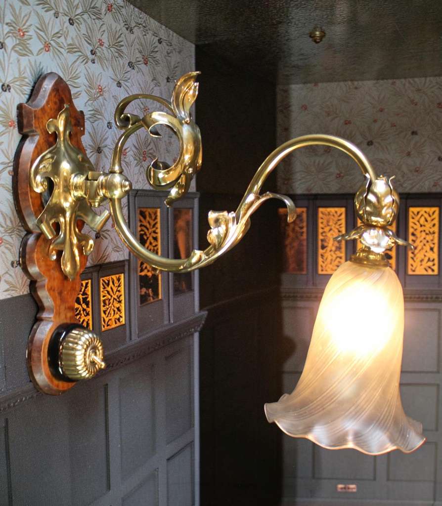 Gothic Revival wall lights
