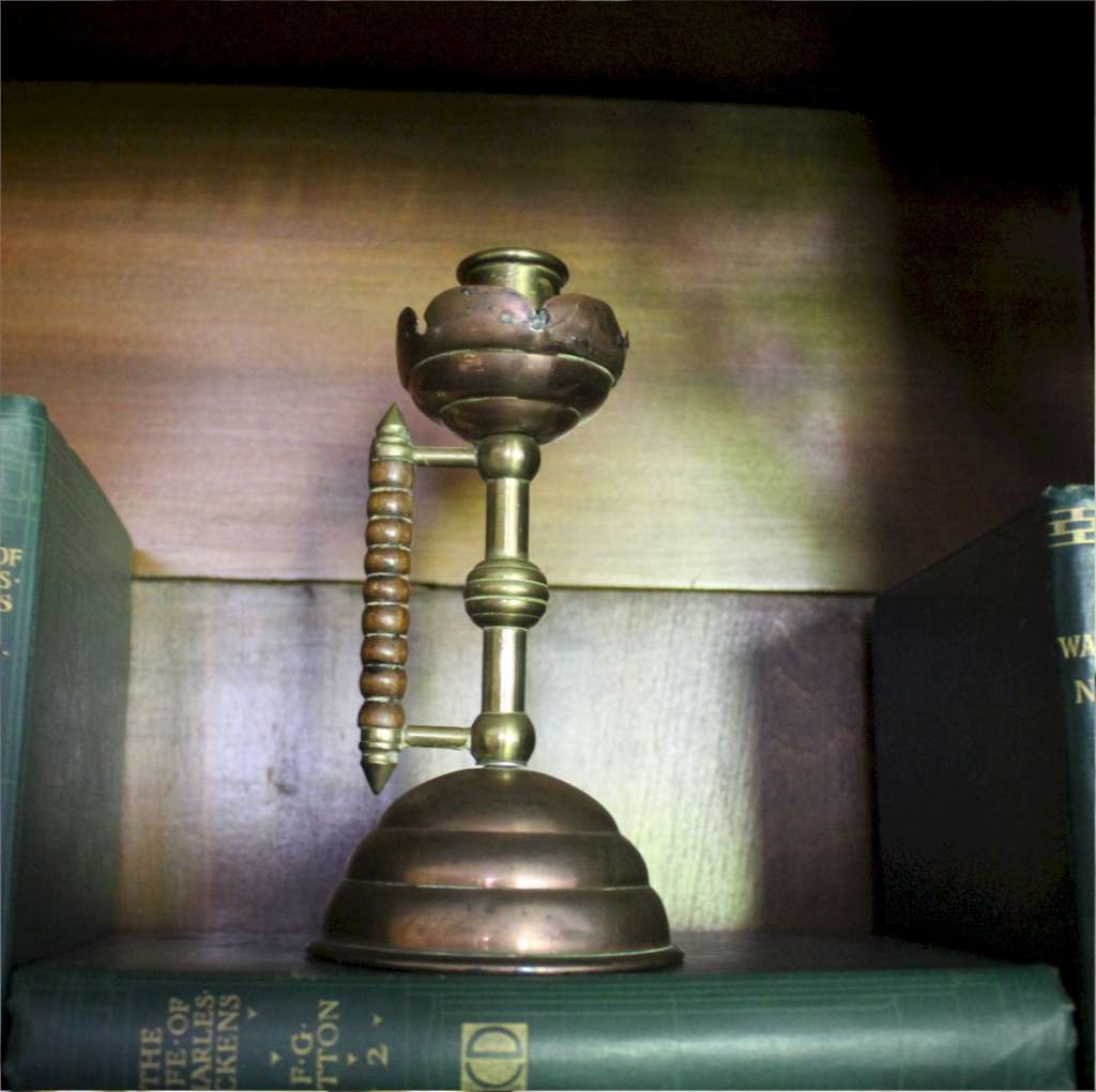 Arts and Crafts chamberstick by Benham and Froud.