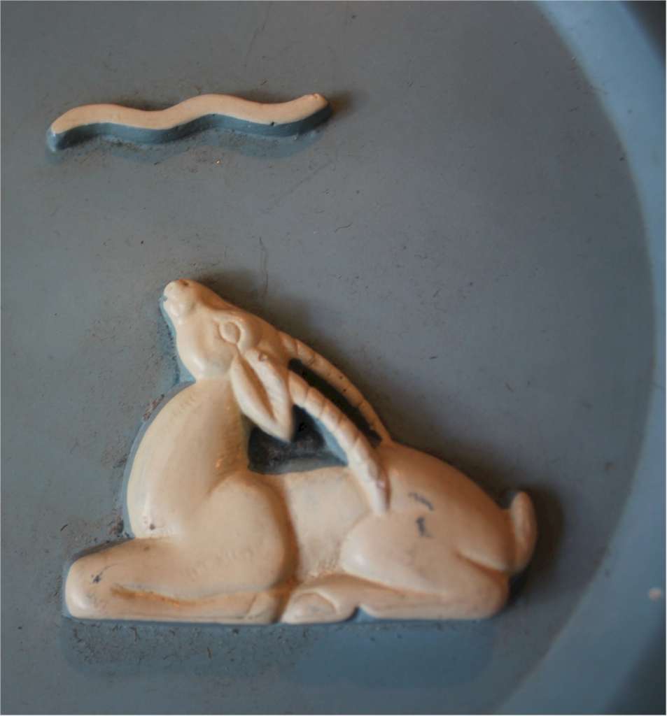 Vintage plaster placque