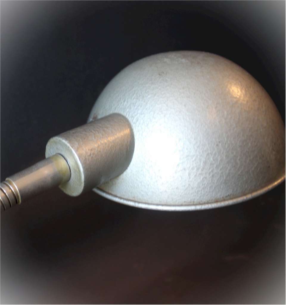 British vintage bendy desk lamp