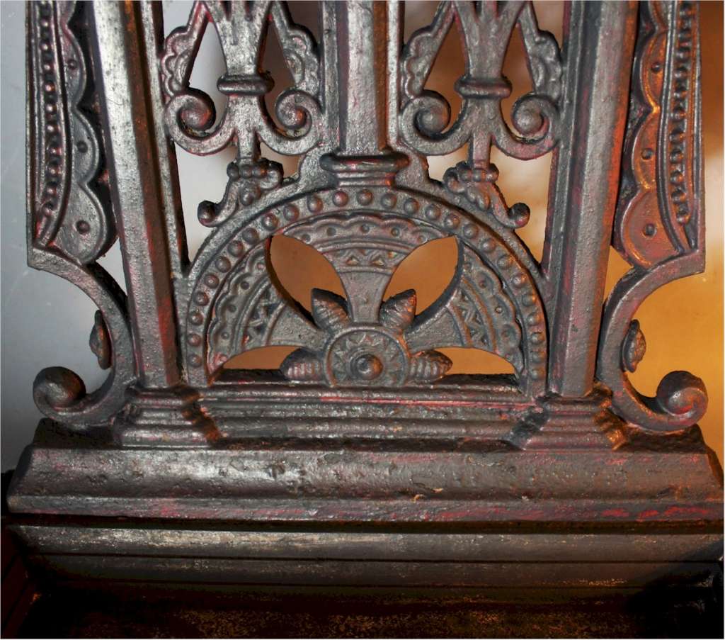 Victorian cast iron stick stand