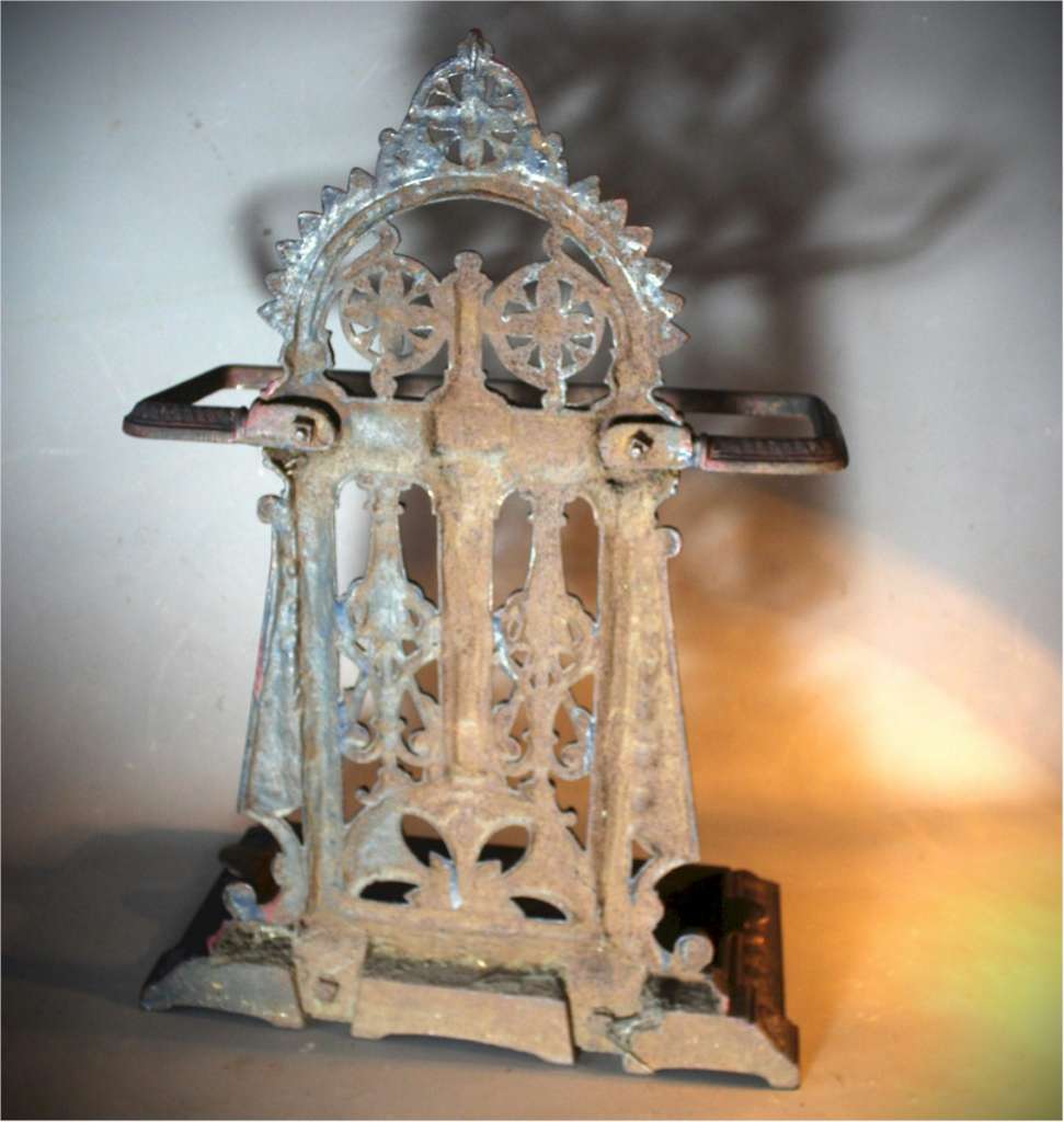Victorian cast iron stick stand