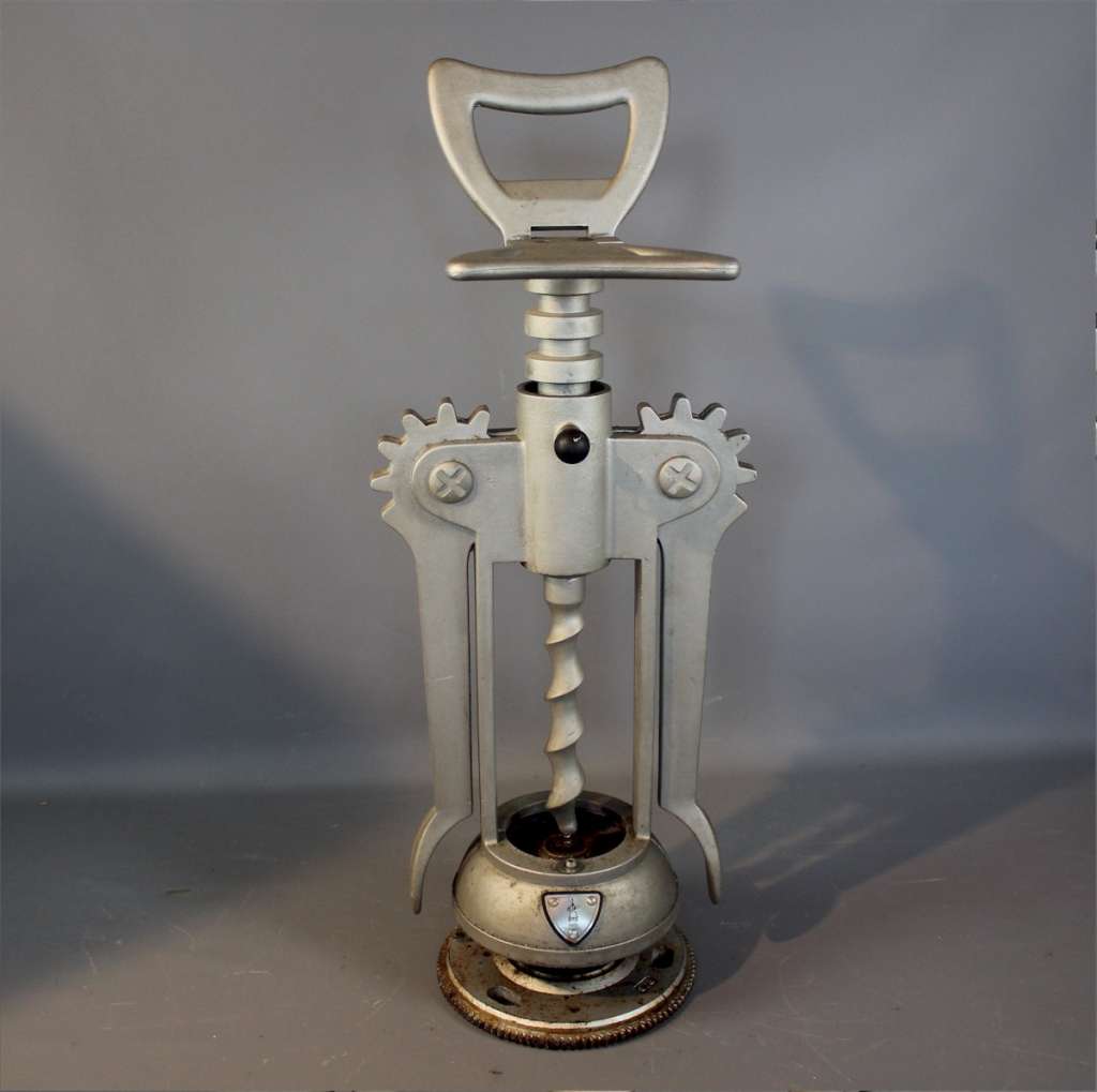 Corkscrew bar stool by Alexander Tasou for Hi Tek designs