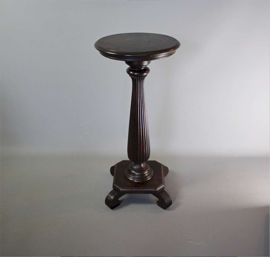 Victorian mahogany Torchere