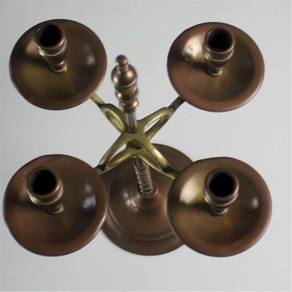 Arts and Crafts candelabra by Peerage