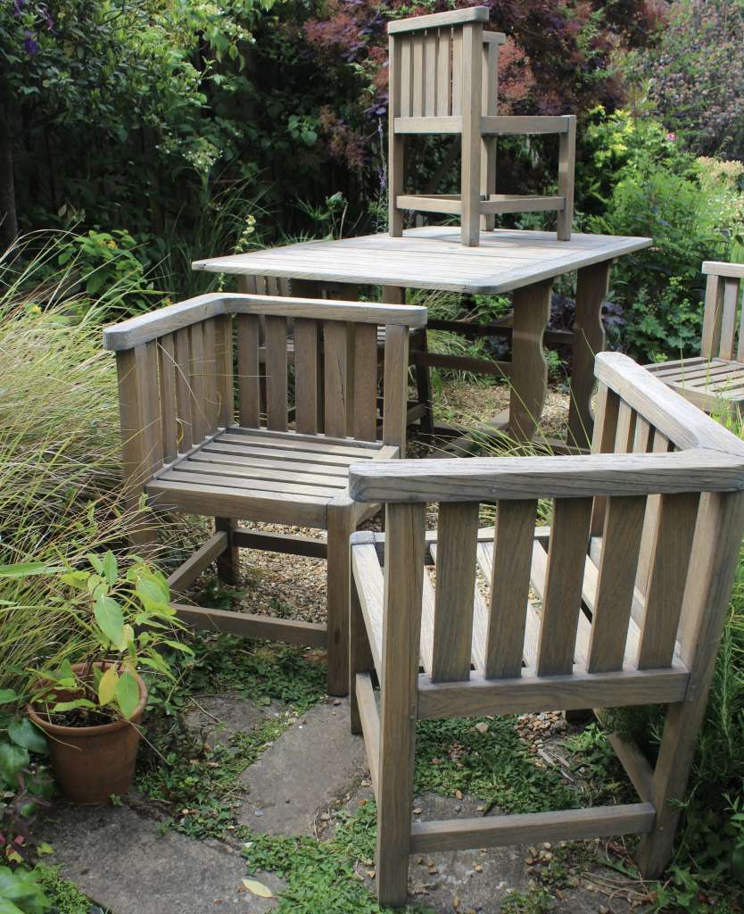 Rare six seater garden set for Heals c1930's