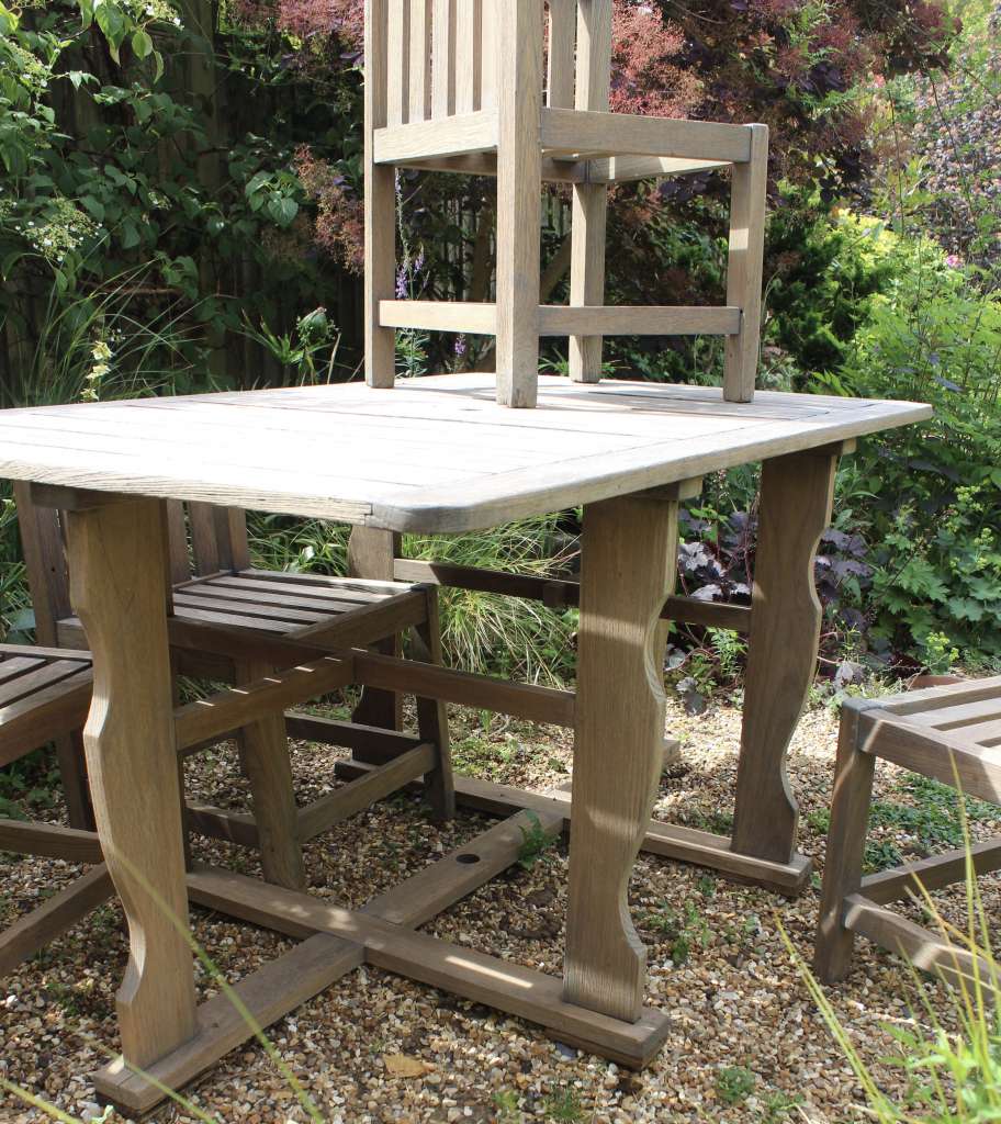 Rare six seater garden set for Heals c1930's