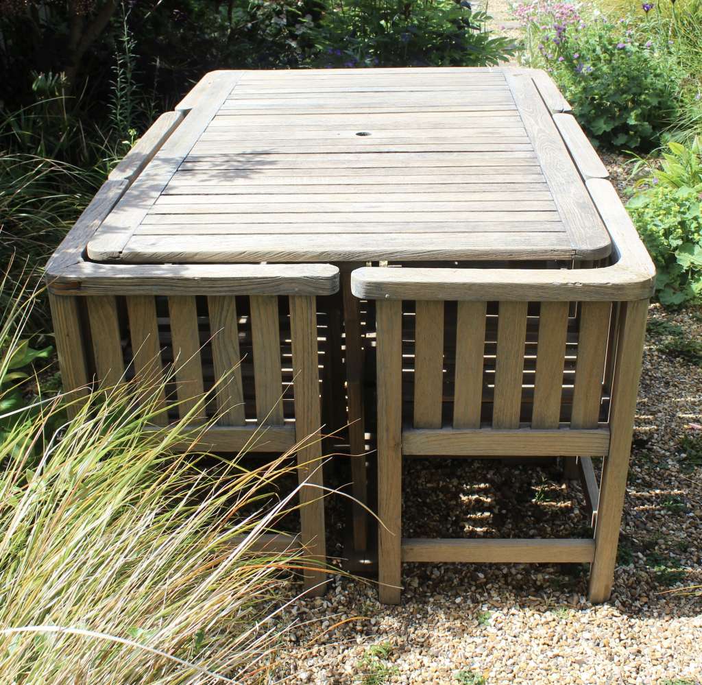Rare six seater garden set for Heals c1930's