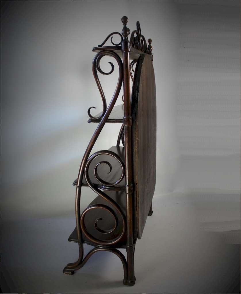 Bentwood Thonet Waterfall Etagere Display