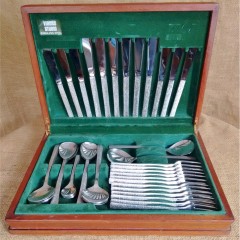 Viners canteen Gerald Benney design stainless steel