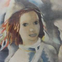 Mariette Lydis 1890-1970, Paris. Le Tambour Framed photogravure