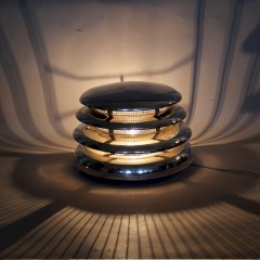 Modernist 1930's Chrome Deco Heater