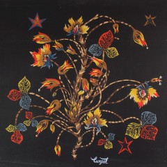 Jean Lurcat, French (1892 - 1966) Title: Tapestry of Flowers. Print on Canvas