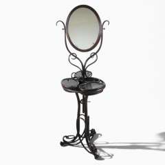 Thonet bentwood Vanity Toilet Mirror No 1.