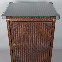 1930's Lloyd Loom Cabinet