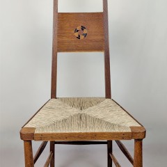 Arts and crafts Scottish School high back chair