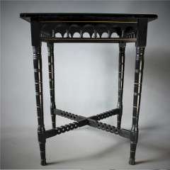 Aesthetic Movement Ebonised table