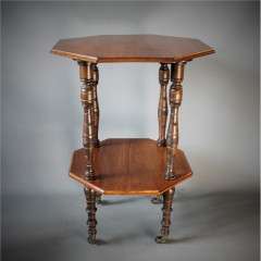 Aesthetic Movement side table in mahogany