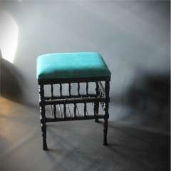 Aesthetic Movement ebonised stool