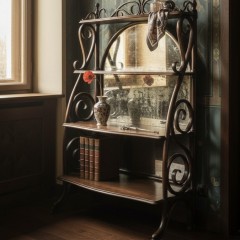 Bentwood Thonet Waterfall Etagere Display