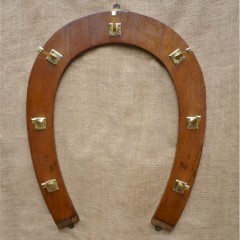 Maple & Co Jockey Club coat rack in oak