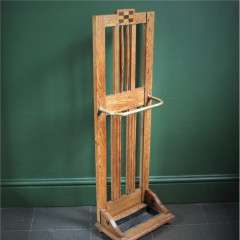 Arts and crafts Glasgow School stick stand by E.A. Taylor
