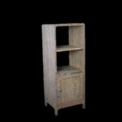 Heals of London limed oak bedside cabinet