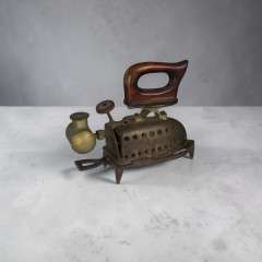 Antique spirit iron by Wama around c1900
