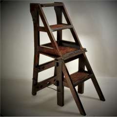 Metamorphic library chair / steps