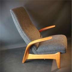 Mid Century Rock 'N' Rest Teak Armchair By Gimson & Slater