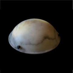  Large Alabaster ceiling Bowl shade