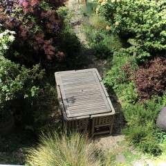 Rare six seater garden set for Heals c1930's